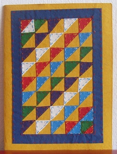 Patchwork, geel