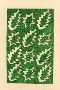 Kerstbomen abstract