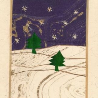 Twee kerstbomen