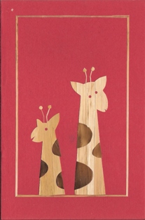 Twee giraffen