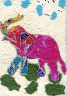 Roze olifant