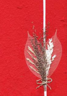 Droogboeket, rood