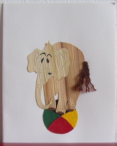 Olifant op bal