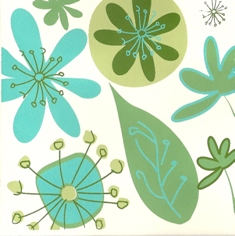 Bloemen abstract