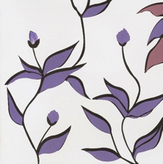Bloemen; paars
