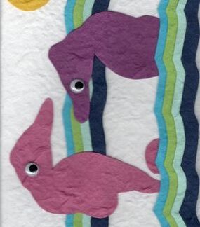 Twee zeepaardjes