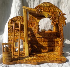 Stal met trappetje (26 cm)